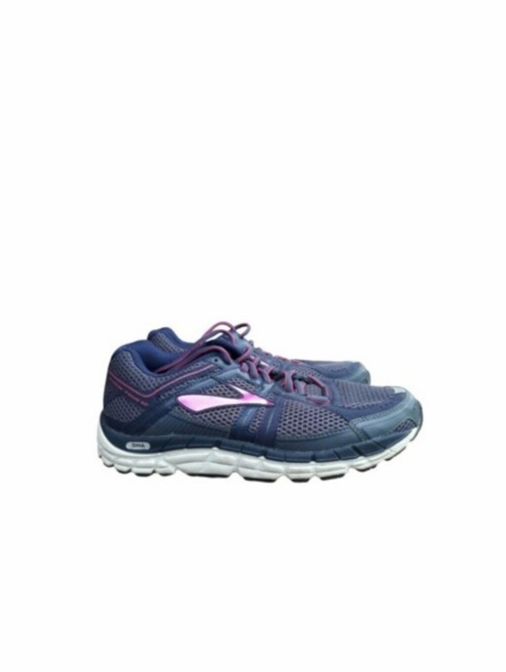 Brooks Addiction 12 Athletic Run Jog Walk Shoe Sneaker Blue Gray Pink Women 9.5 - Picture 8 of 8